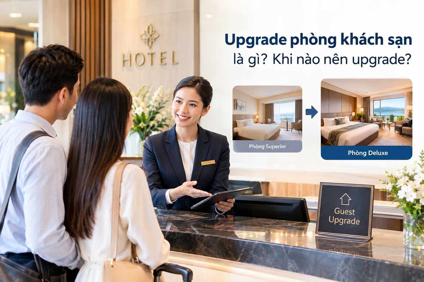 Upgrade phòng khách sạn là gì? Khi nào nên upgrade